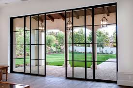 Steel Patio iron door