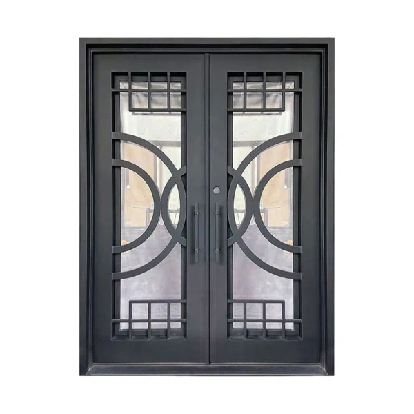 Circle Storm iron door