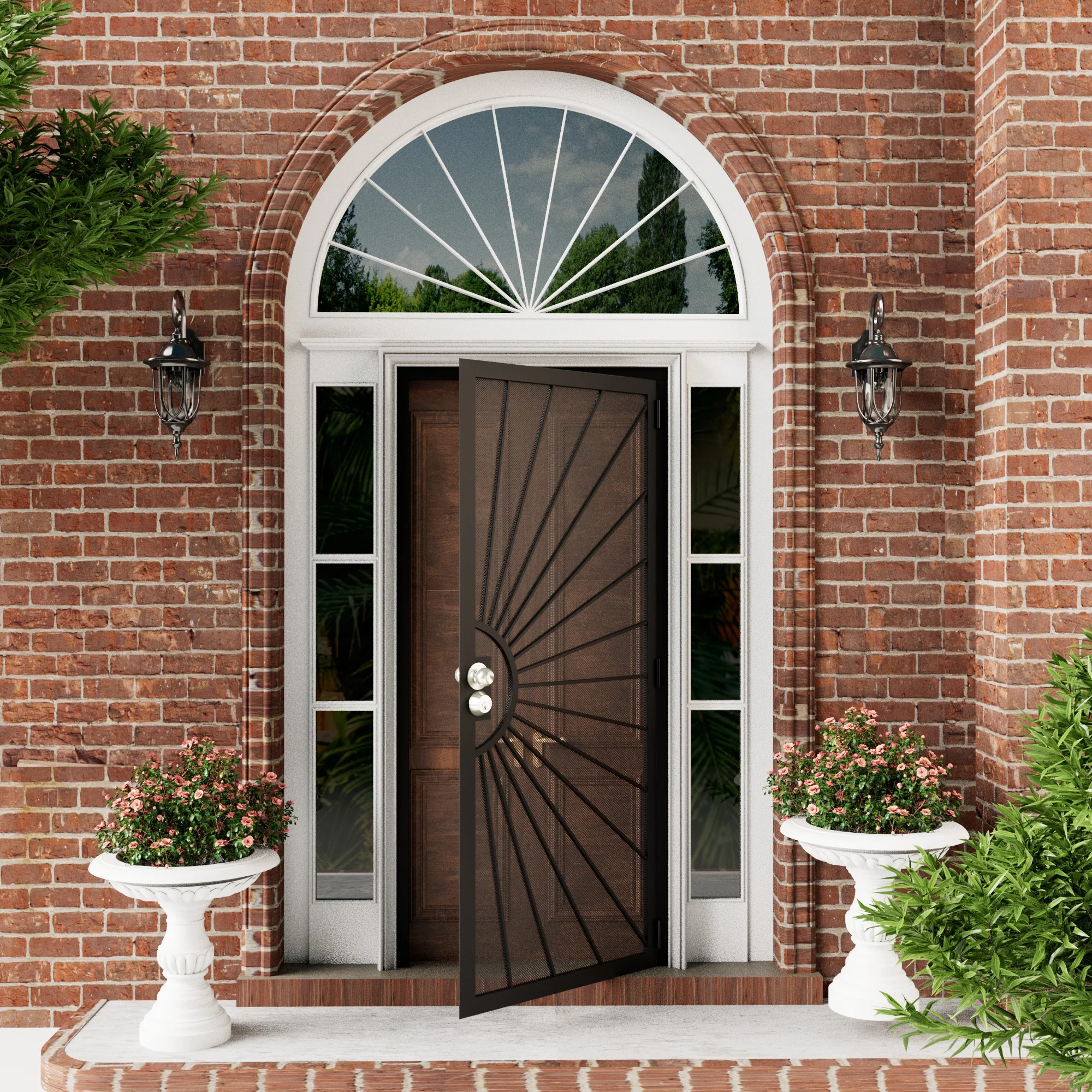 Sunburst.2 iron door